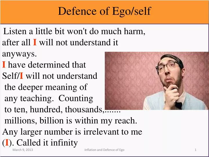 defence of ego self