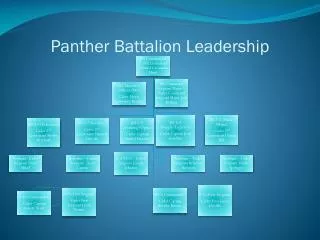 Panther Battalion Leadership