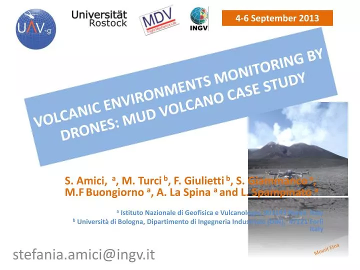 volcanic environments monitoring by drones mud volcano case study