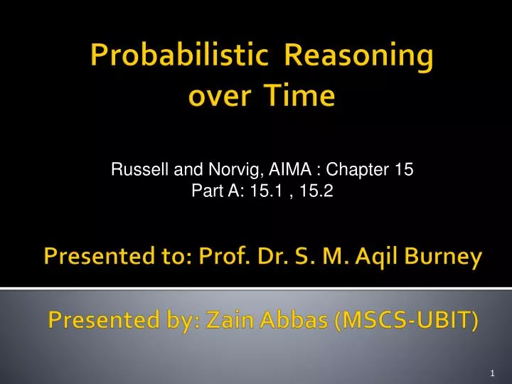 russell and norvig aima chapter 15 part a 15 1 15 2