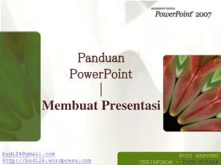 panduan powerpoint membuat presentasi