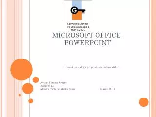 microsoft office powerpoint
