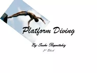 Platform Diving