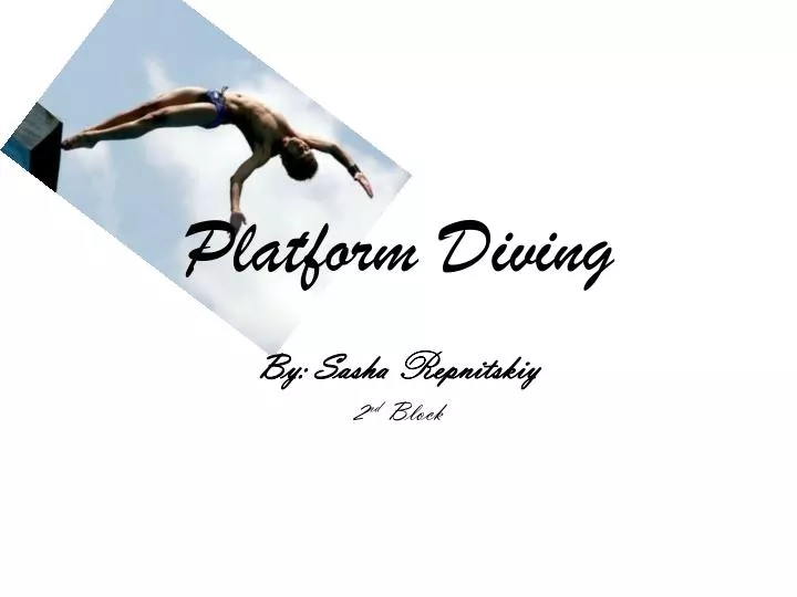 platform diving