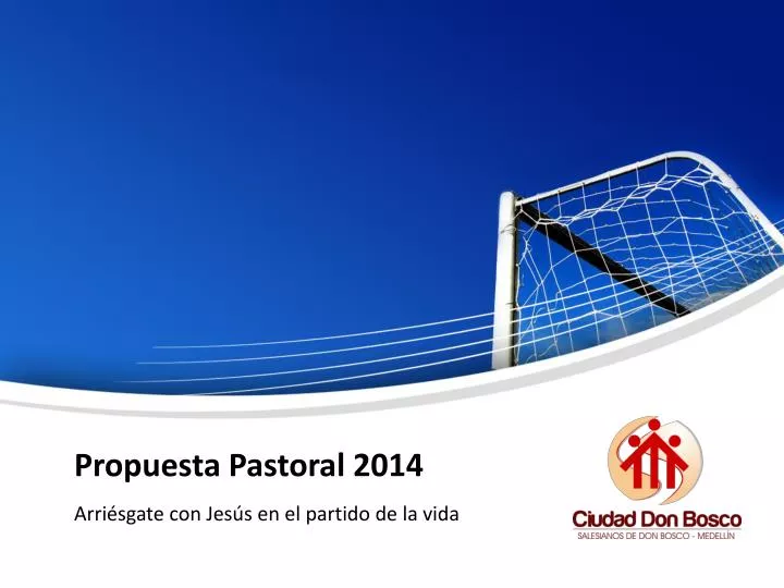 propuesta pastoral 2014