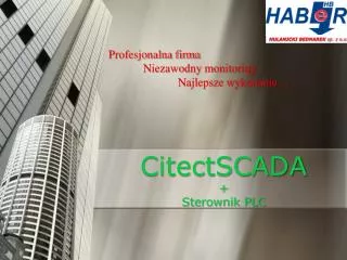 citectscada sterownik plc