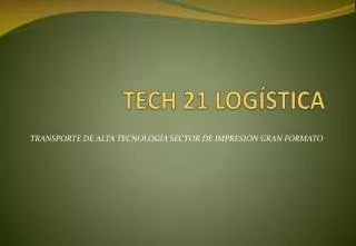 tech 21 log stica