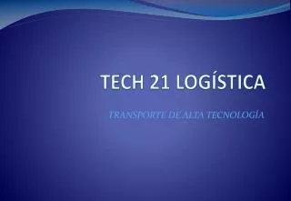 tech 21 log stica