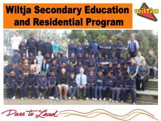 Wiltja Secondary Education and Residential Program