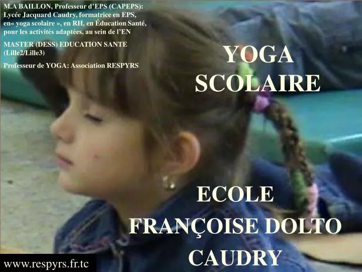 yoga scolaire