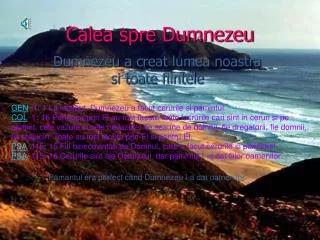 calea spre dumnezeu