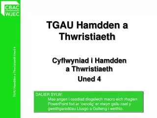 tgau hamdden a thwristiaeth