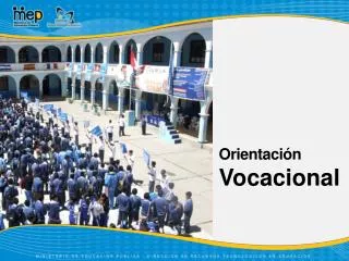 orientaci n vocacional