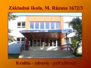 kvalita zdravie pr a livos