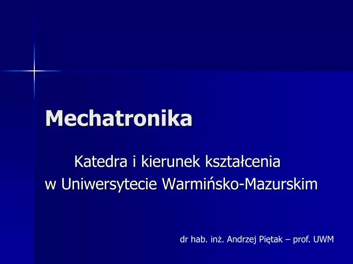 mechatronika