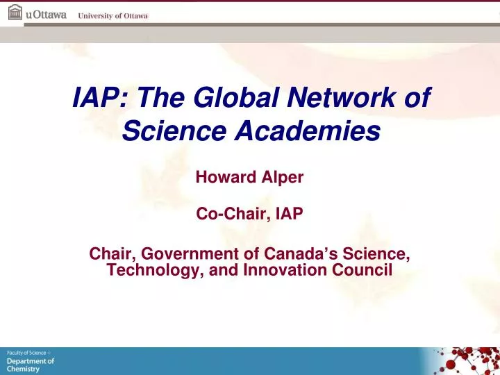 iap the global network of science academies