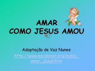 amar como jesus amou