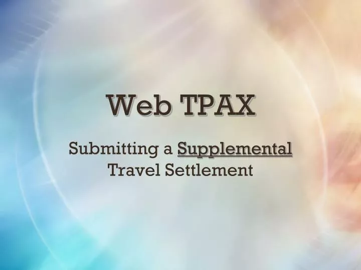web tpax