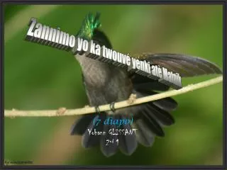 7 diapo yohann glissant 2 nd 1