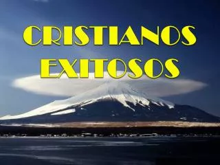 cristianos exitosos