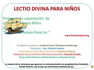 lectio divina para ni os
