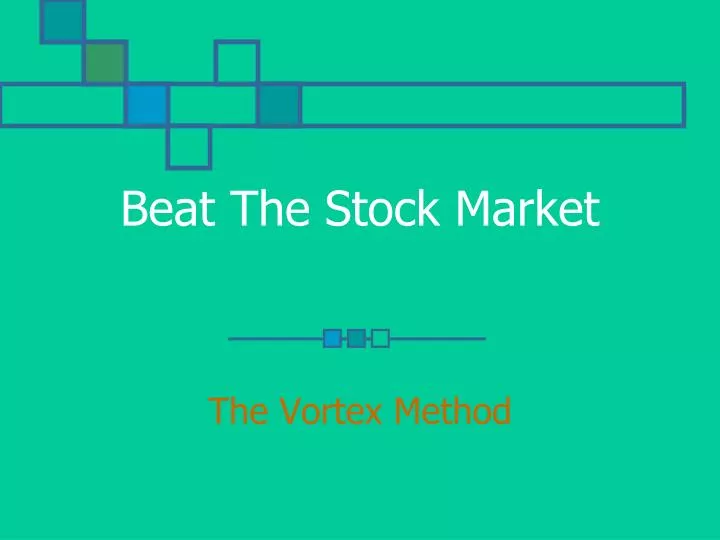 beat the stock market