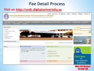 Fee Detail Process