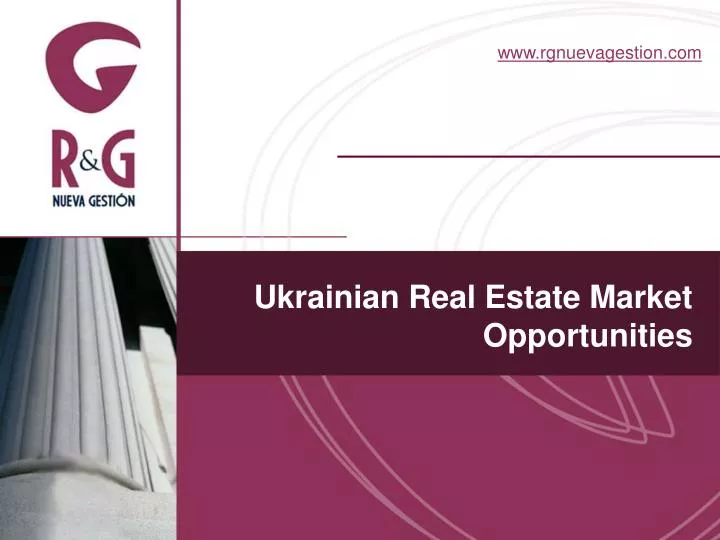 ukrainian real estate market opportunities