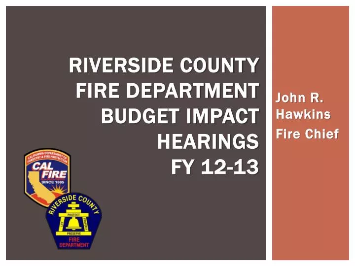 riverside county fire department budget impact hearings fy 12 13