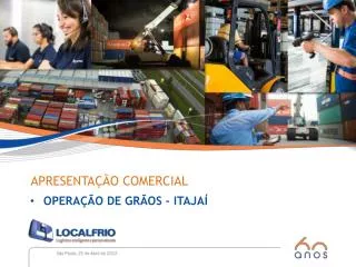 apresenta o comercial