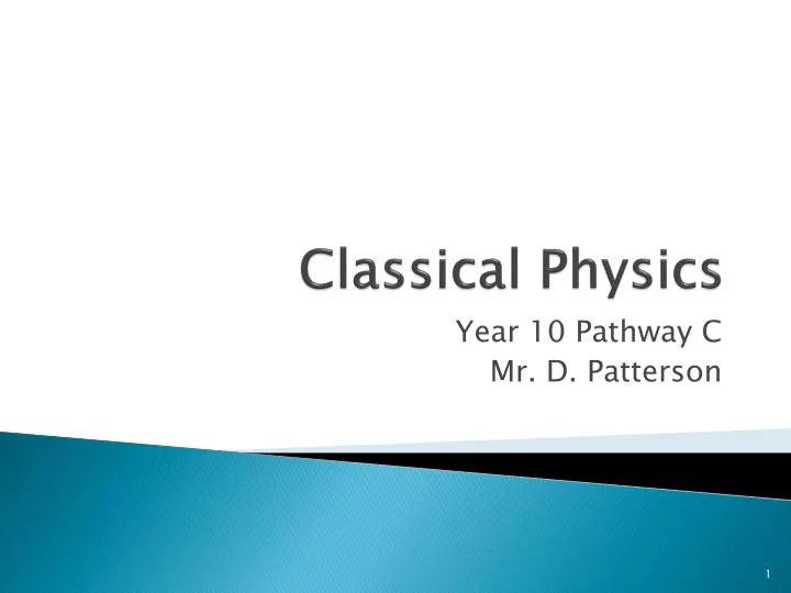 classical physics