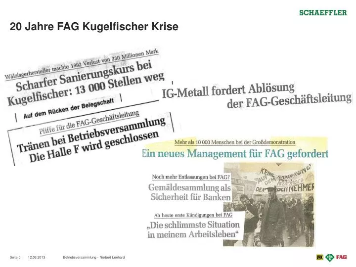 20 jahre fag kugelfischer krise