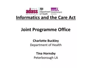 The Transformation of Care and Support Informatics as an Enabler, not a Barrier to Change