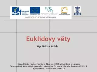 euklidovy v ty