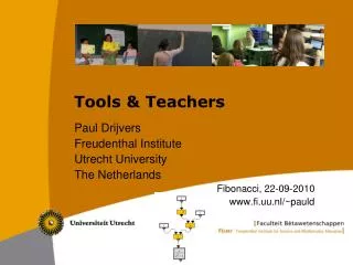 Tools &amp; Teachers