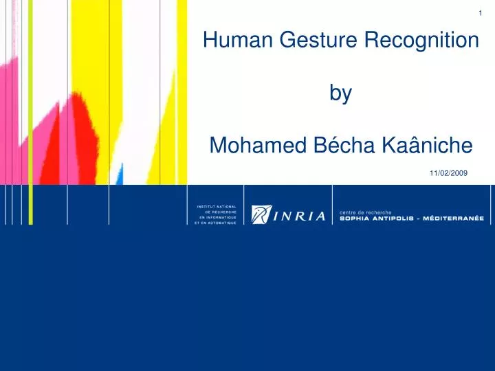 human gesture recognition by mohamed b cha ka niche