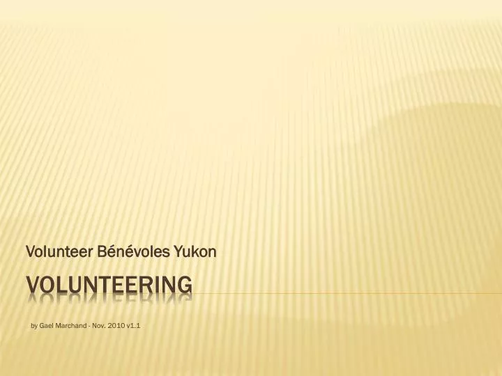 volunteer b n voles yukon