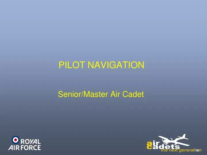pilot navigation