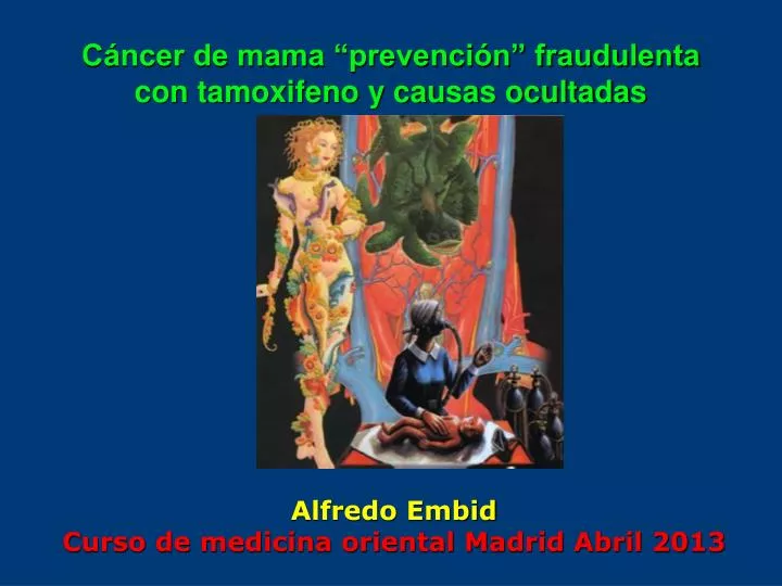 c ncer de mama prevenci n fraudulenta con tamoxifeno y causas ocultadas