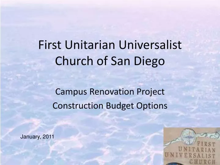 first unitarian universalist church of san diego