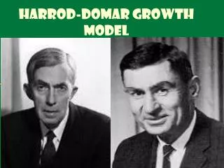 Harrod-Domar Growth Model