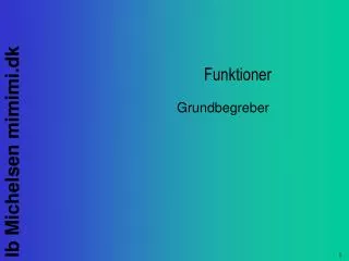 funktioner