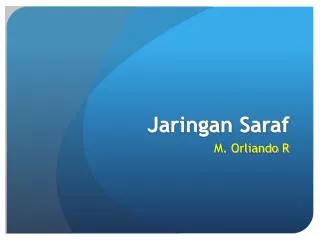 jaringan saraf
