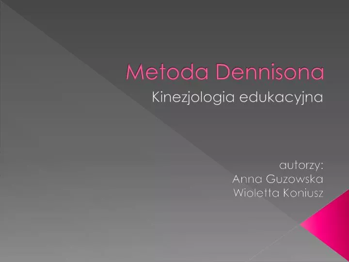 metoda dennisona