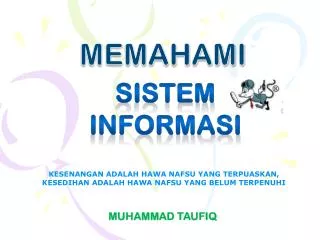 memahami