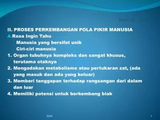 ilmu alamiah dasar ii