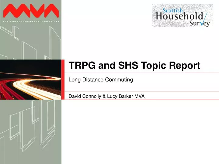 trpg and shs topic report