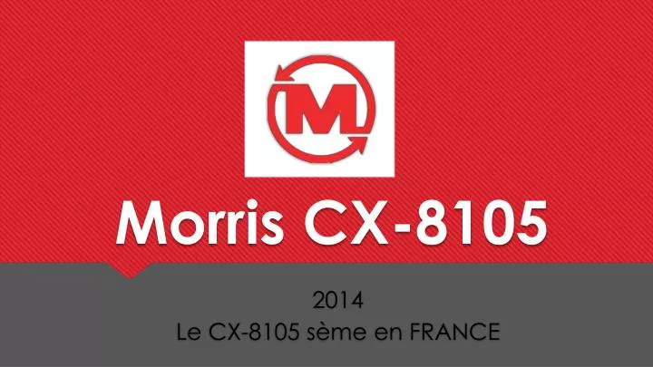 2014 le cx 8105 s me en france