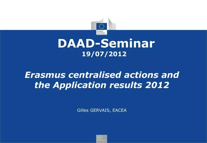 daad seminar 19 07 2012