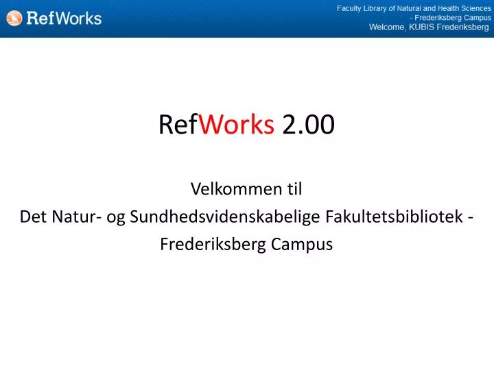 ref works 2 00